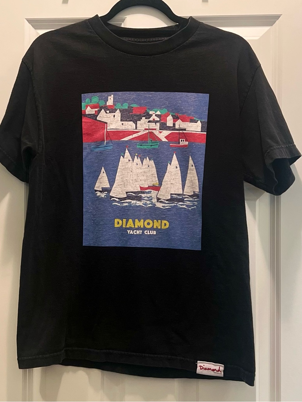 3/$19 Diamond Supply Co yacht club short sleeve T-shirt - Picture 6 of 14